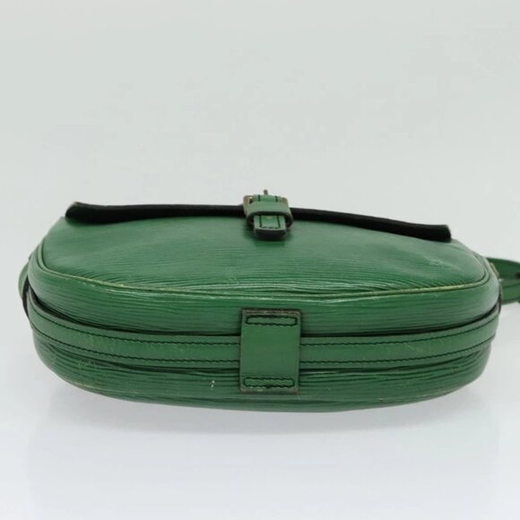 LOUIS VUITTON Epi Jeune Fille MM Shoulder Bag Green - Picture 5 of 16